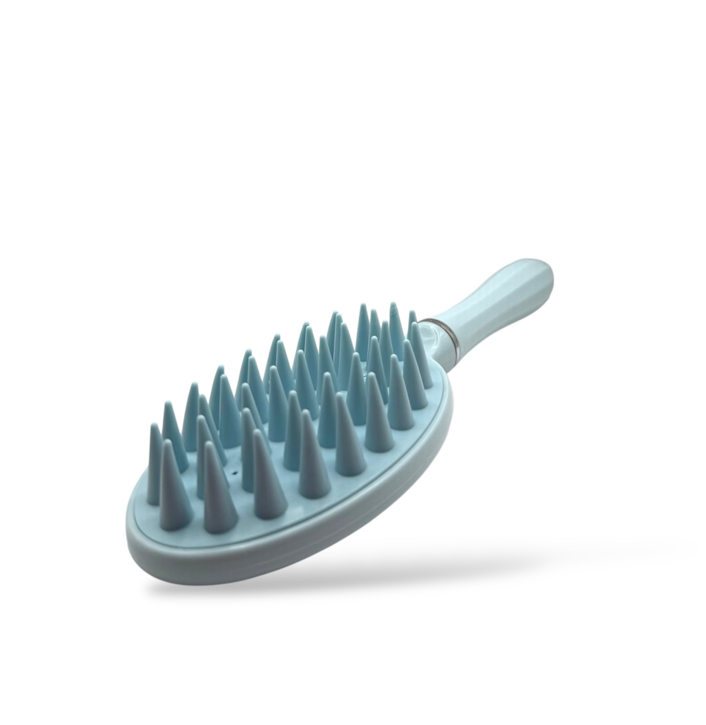 Blue SoftGrip Scalp Massager   