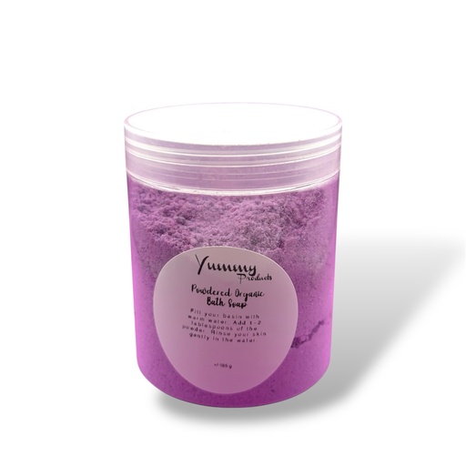 Powdered Organic Bath Soap